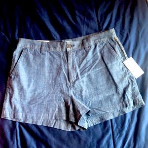 a new day Chambray Chino Shorts size 12/3” inseam
